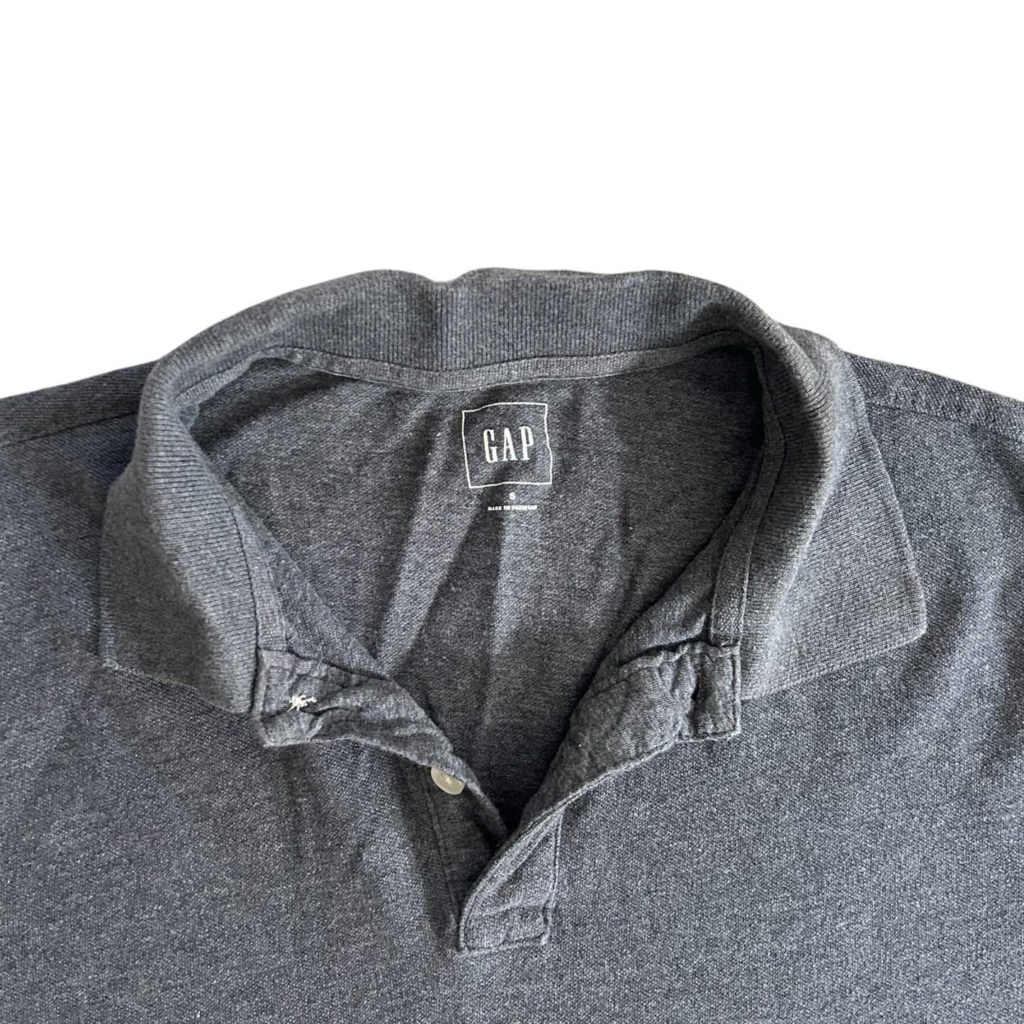 Small Gap Grey Polo Shirt