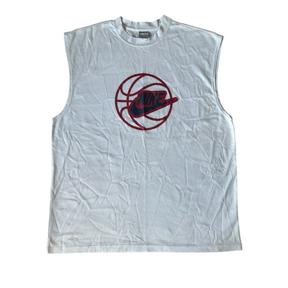 XXL Nike White Basketball Vest