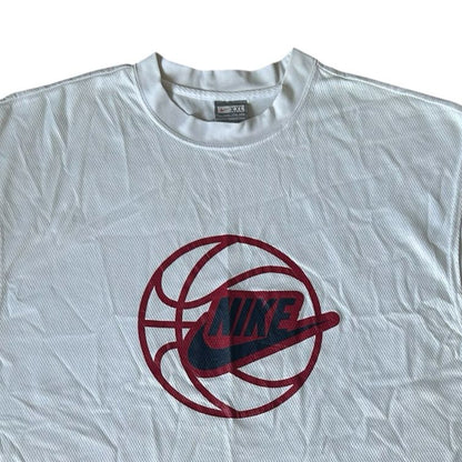 XXL Nike White Basketball Vest