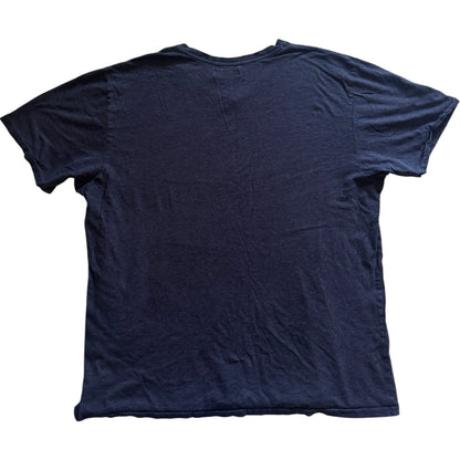 3XL Adidas Washed Black V-Neck T-Shirt