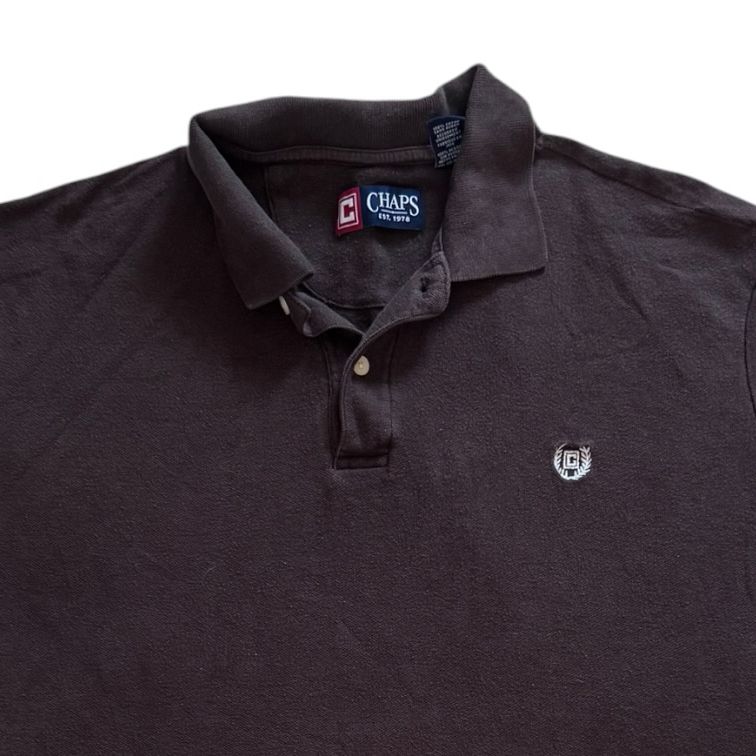 Extra large Chaps Brown Polo Shirt