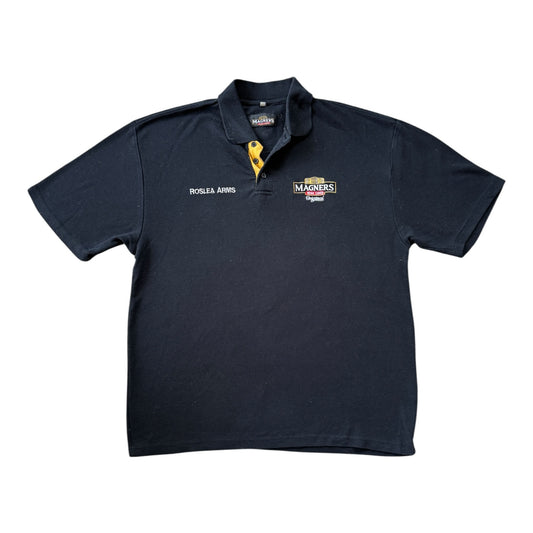 Extra large Magners Black Polo Shirt