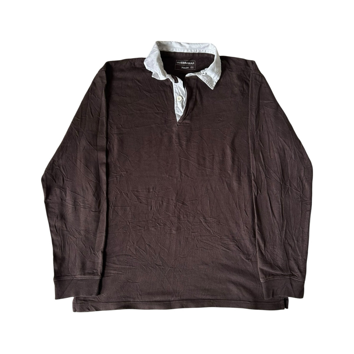 Extra large Quebramar Brown Rugby Shirt