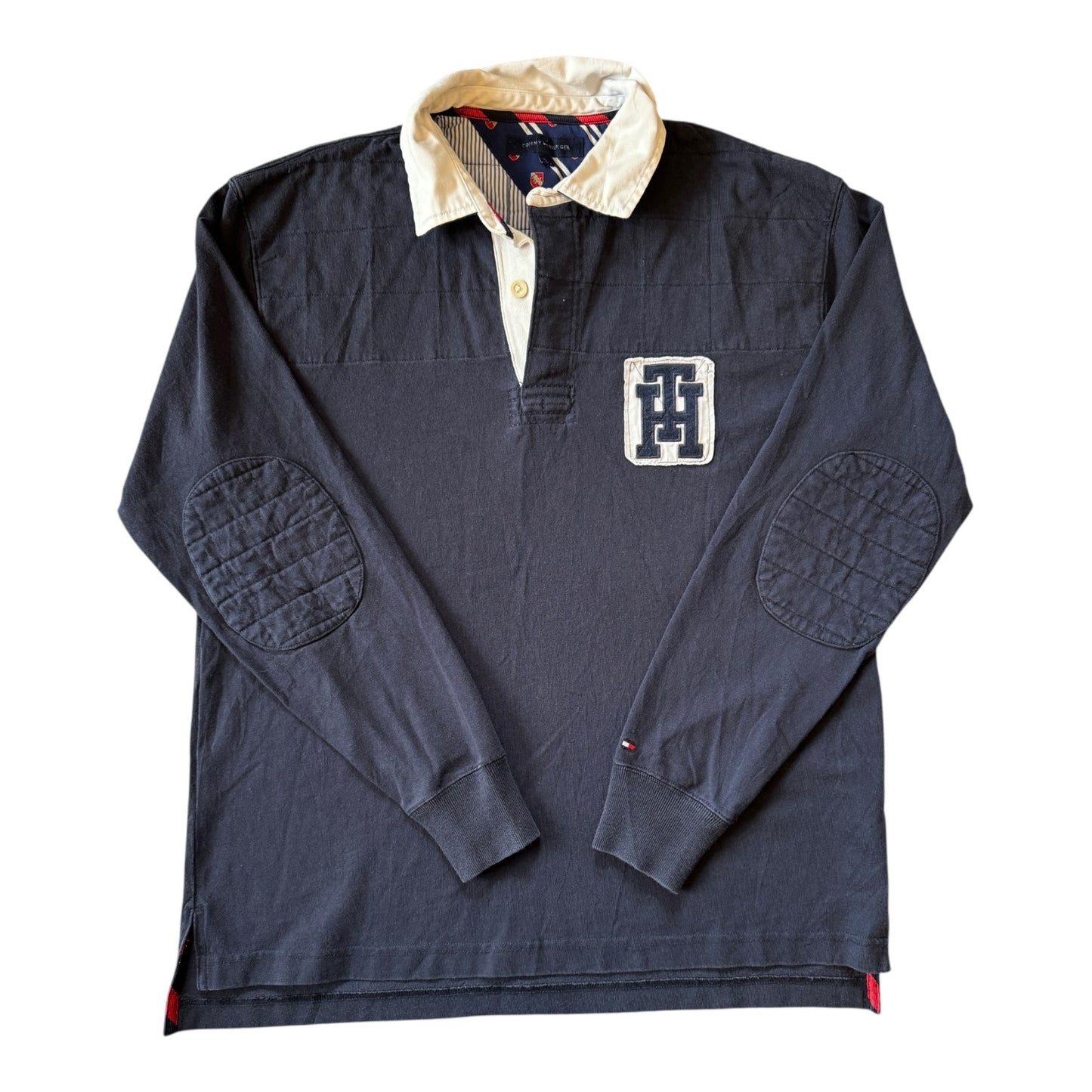 Large Tommy Hilfiger Navy Rugby Shirt