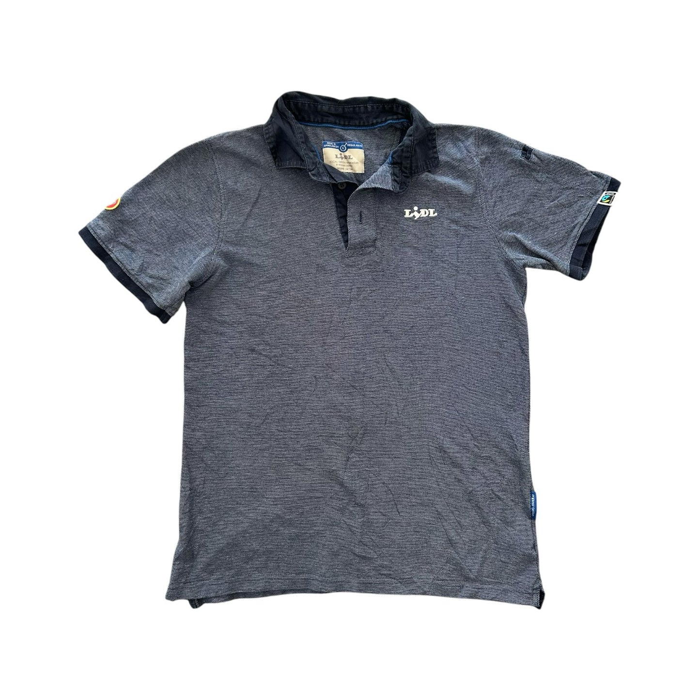 Small Lidl Grey Polo Shirt