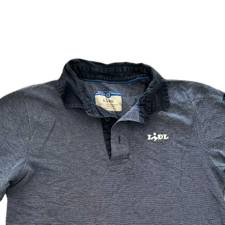Small Lidl Grey Polo Shirt