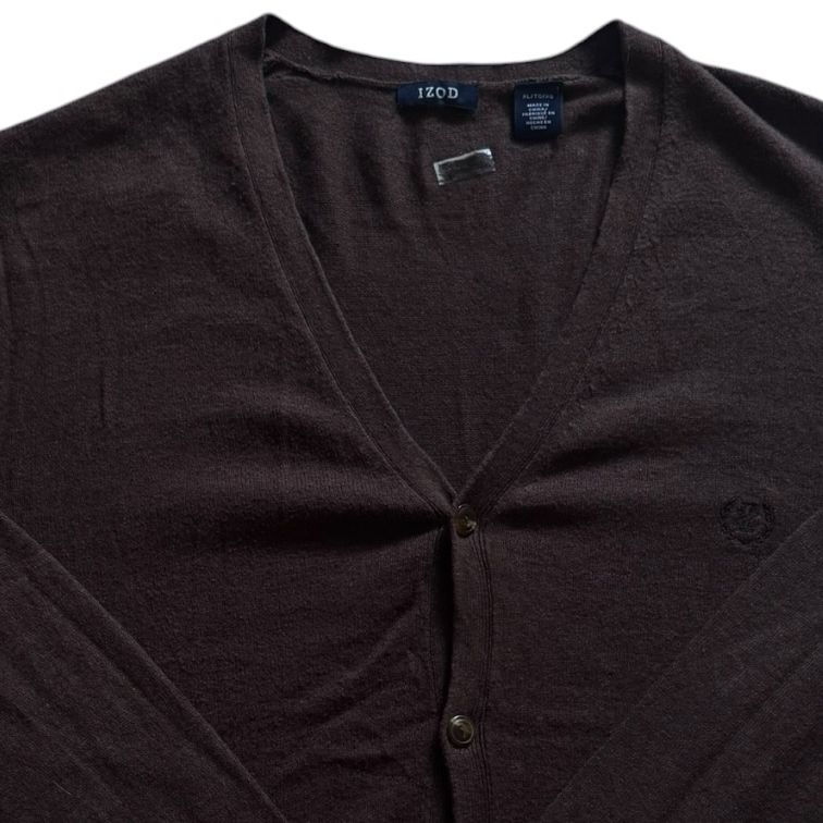 Extra large Izod Brown Cardigan