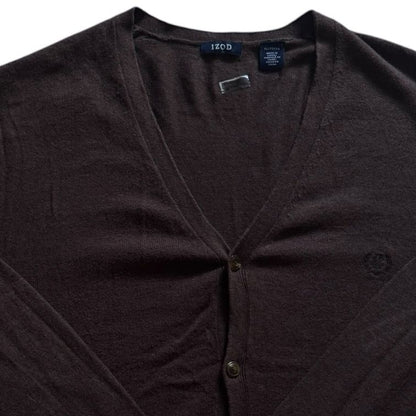 Extra large Izod Brown Cardigan