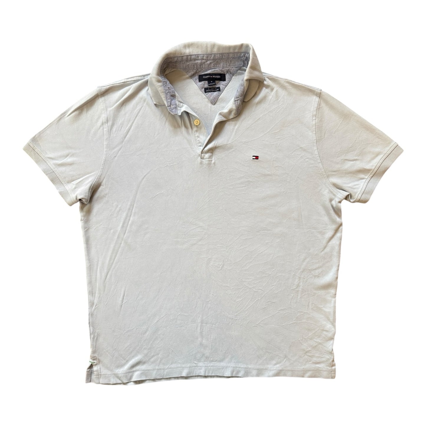 Medium Tommy Hilfiger Stretchy Light Blue Polo Shirt