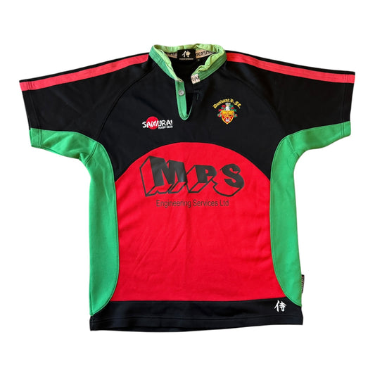 Medium Samurai Dunbant Black Rugby Shirt
