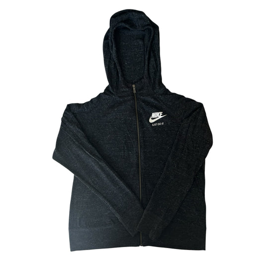Aged 13-14 Nike Charcoal Black Zip Up Hoodie