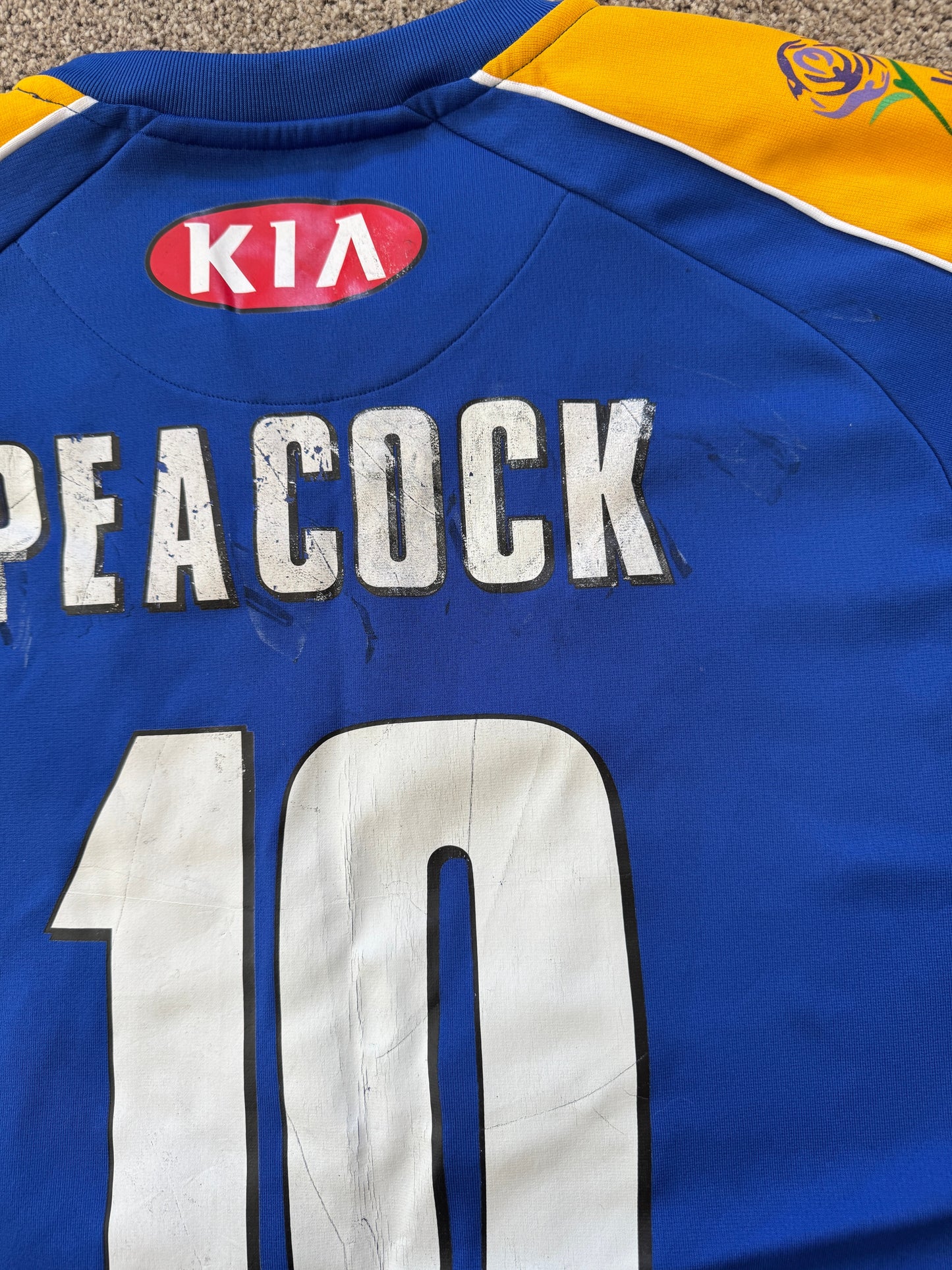 Large 2006 Patrick Leeds Rhinos Home Blue Rugby Shirt