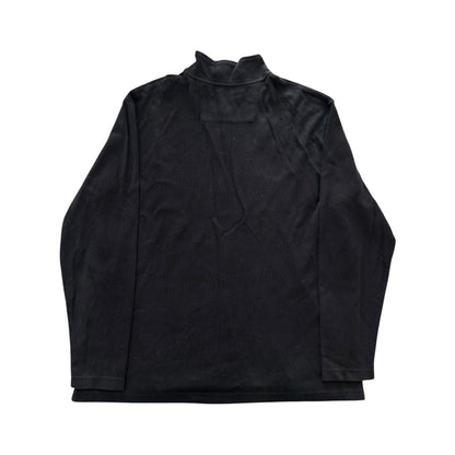Extra large Chaps Black 1/4 Zip Jumper