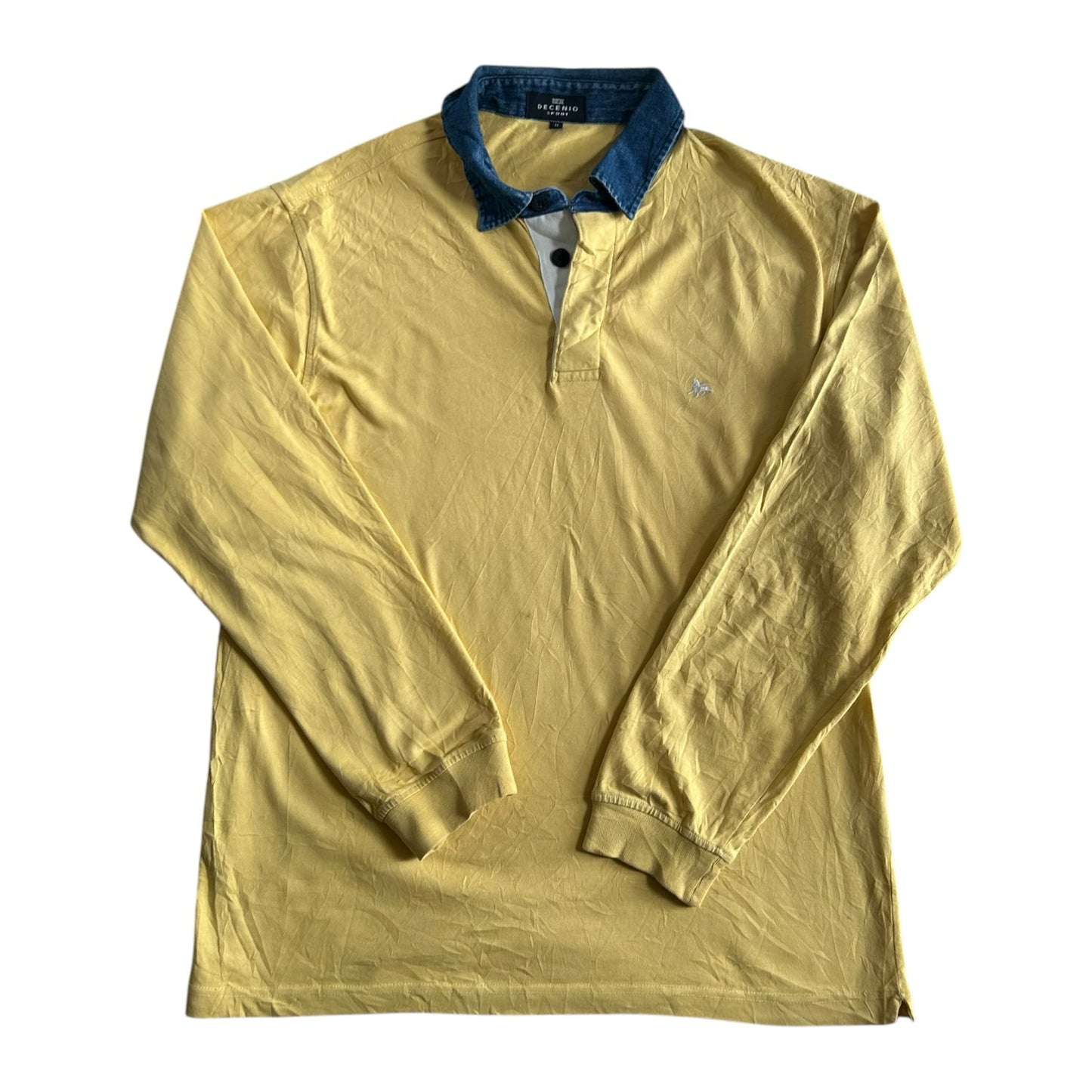 Medium Decenio Yellow Rugby Shirt