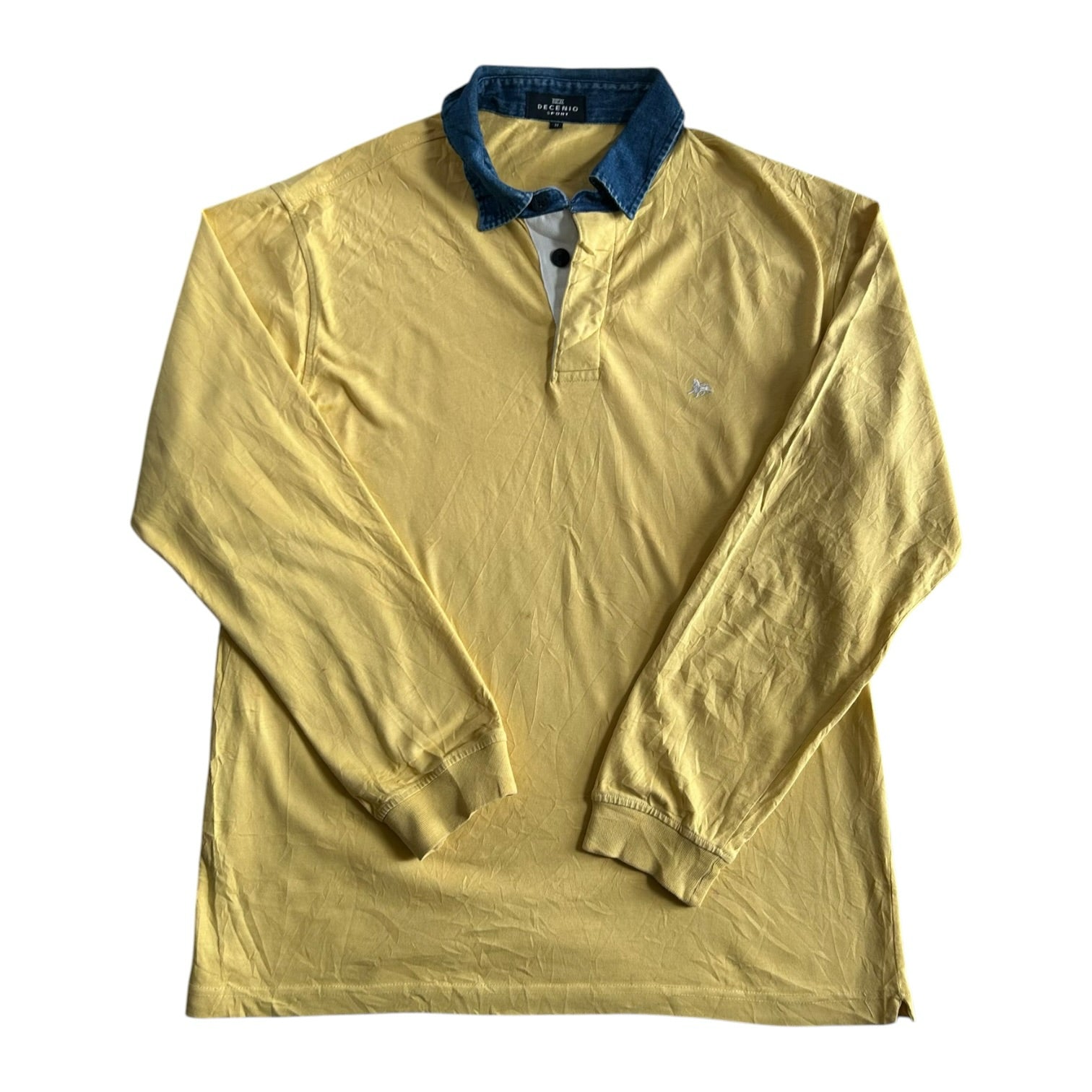 Medium Decenio Yellow Rugby Shirt