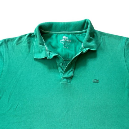 3XL Lacoste Green Pique Polo Shirt