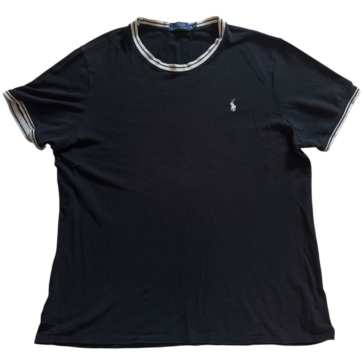 Extra large Ralph Lauren Black and White T-Shirt