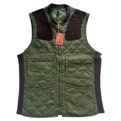Medium Barbour Green D320 Keeperwear Waistcoat Gillet