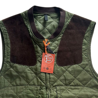Medium Barbour Green D320 Keeperwear Waistcoat Gillet