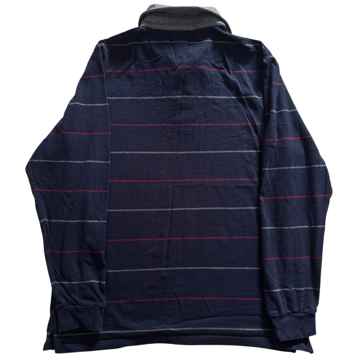 Extra large Geox Navy, Red and Grey Rugby Shirt