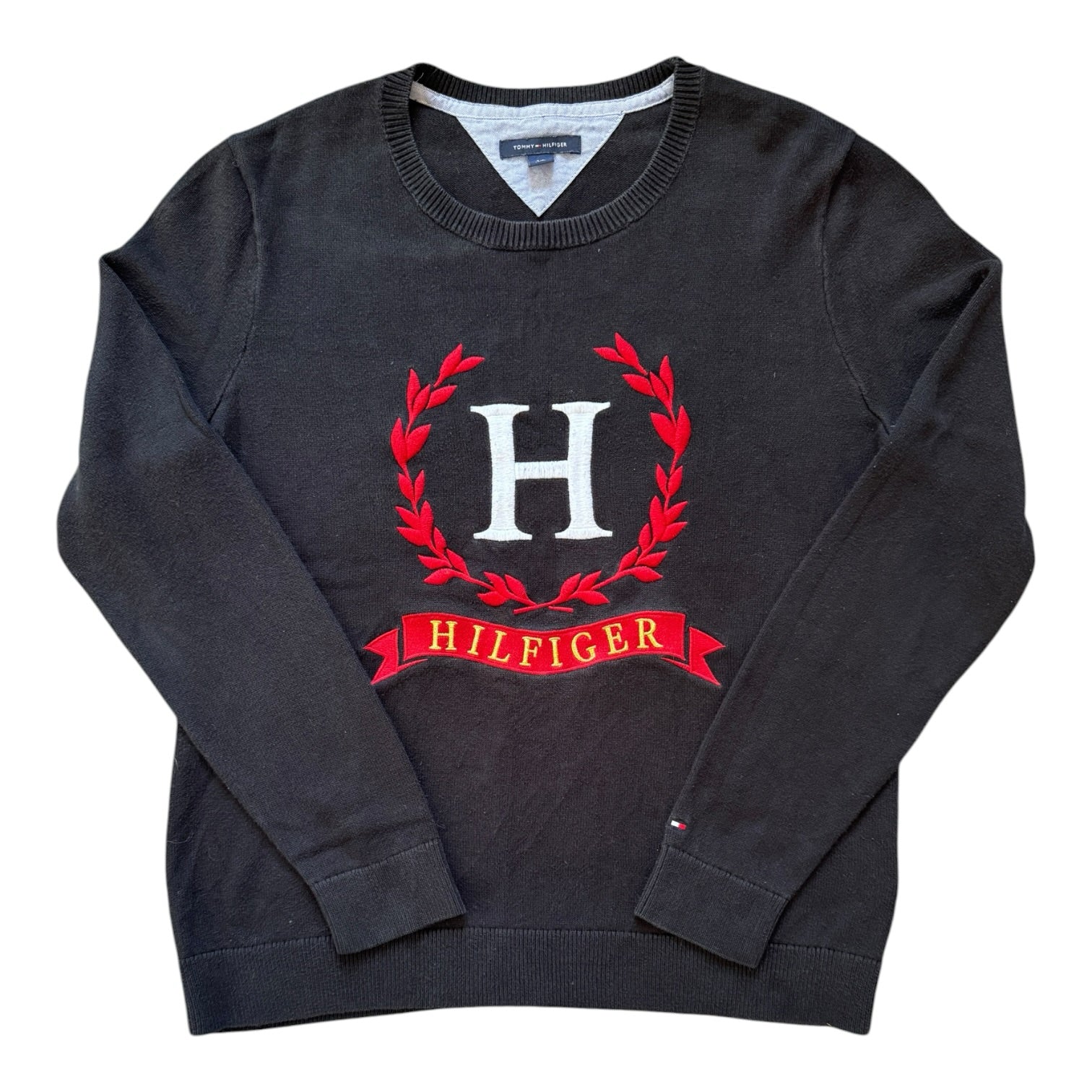 Small Tommy Hilfiger Black 'H' Sweatshirt