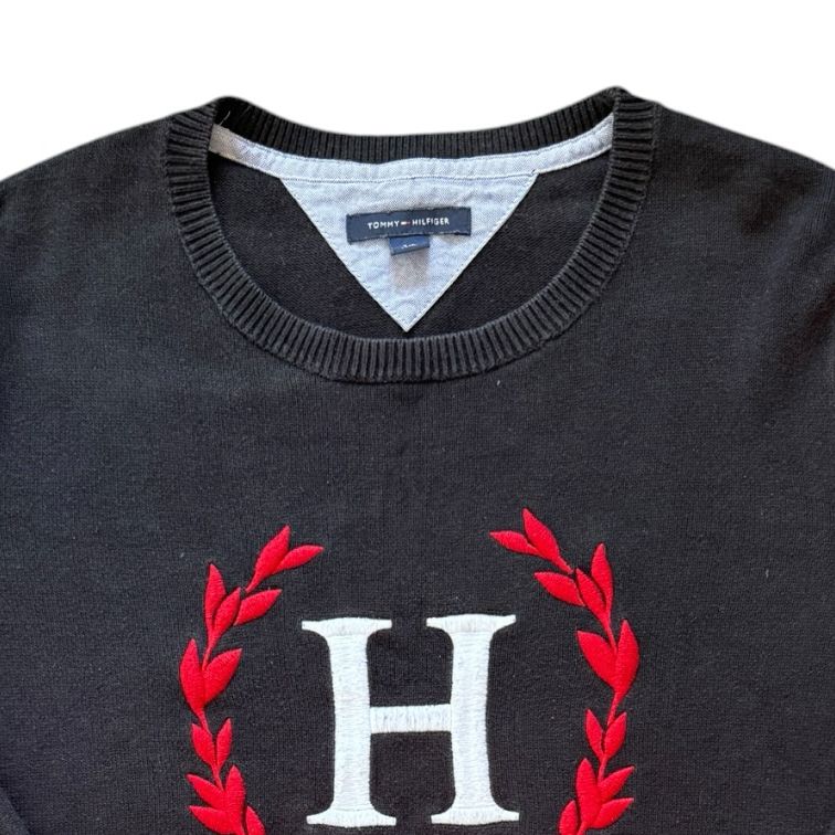 Small Tommy Hilfiger Black 'H' Sweatshirt