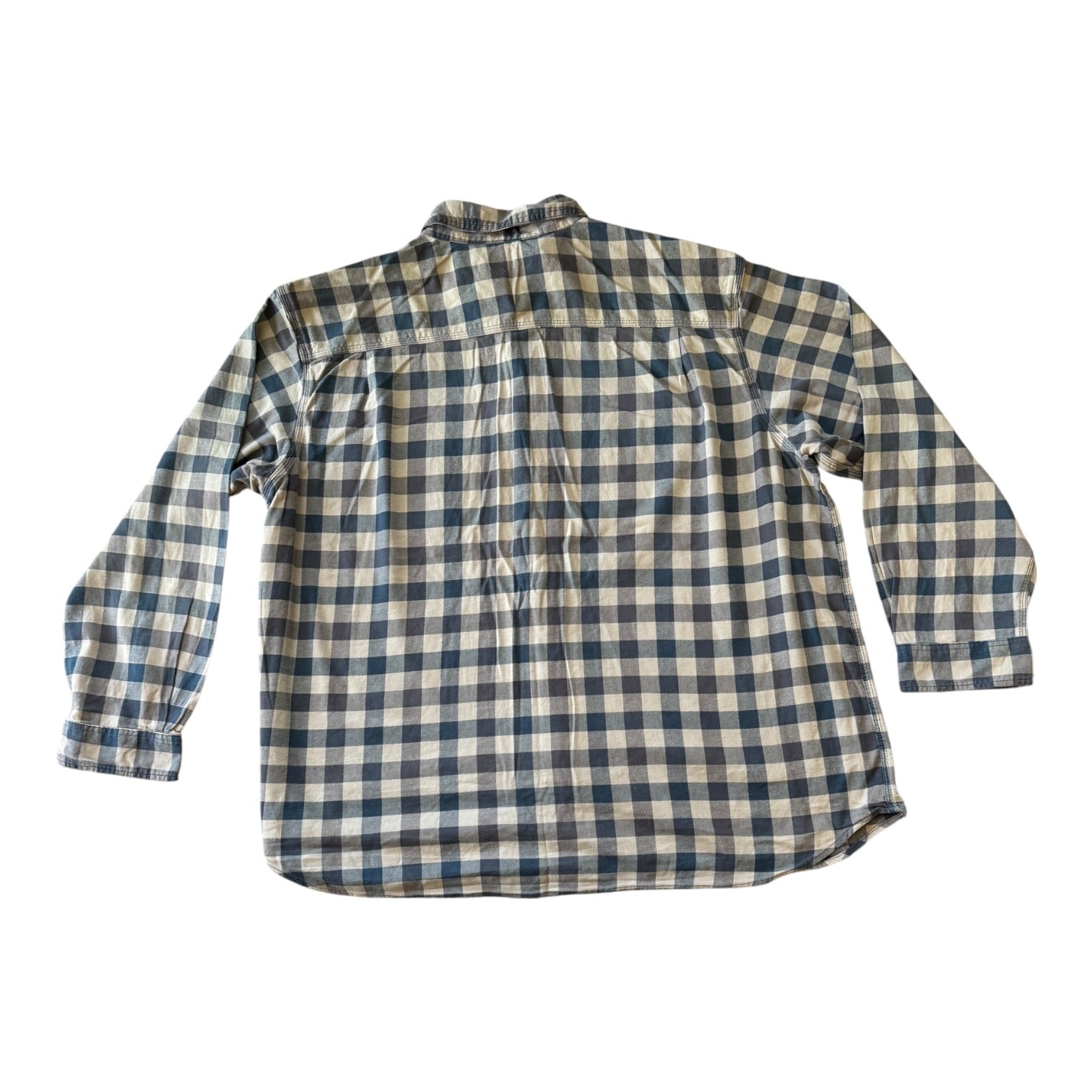 3XL Carhartt Blue Hamilton Flannel Shirt