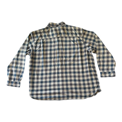 3XL Carhartt Blue Hamilton Flannel Shirt