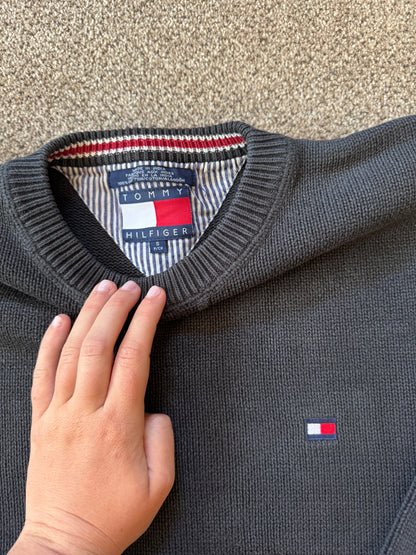 Small Tommy Hilfiger Black Knitted Jumper