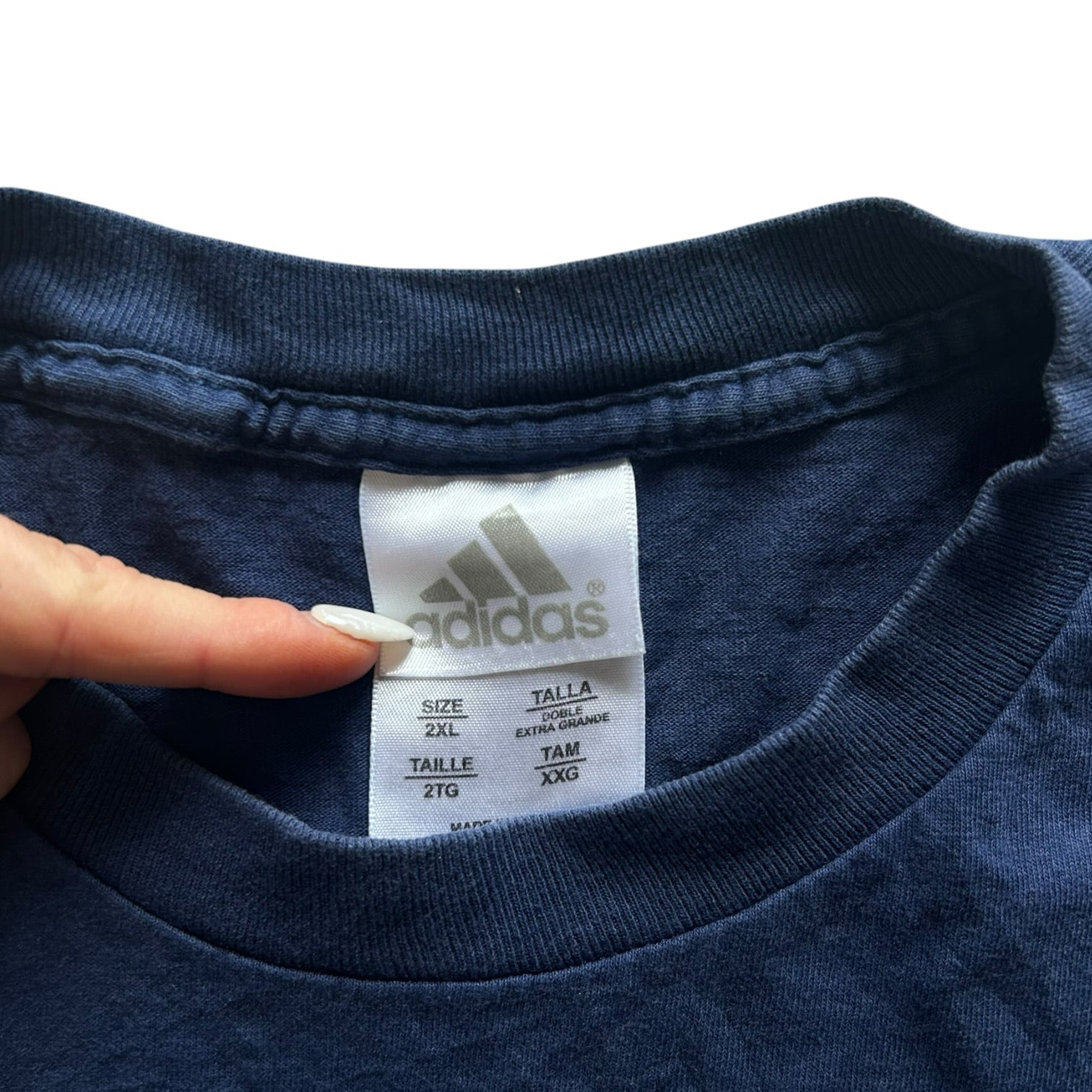XXL Adidas Navy T-Shirt