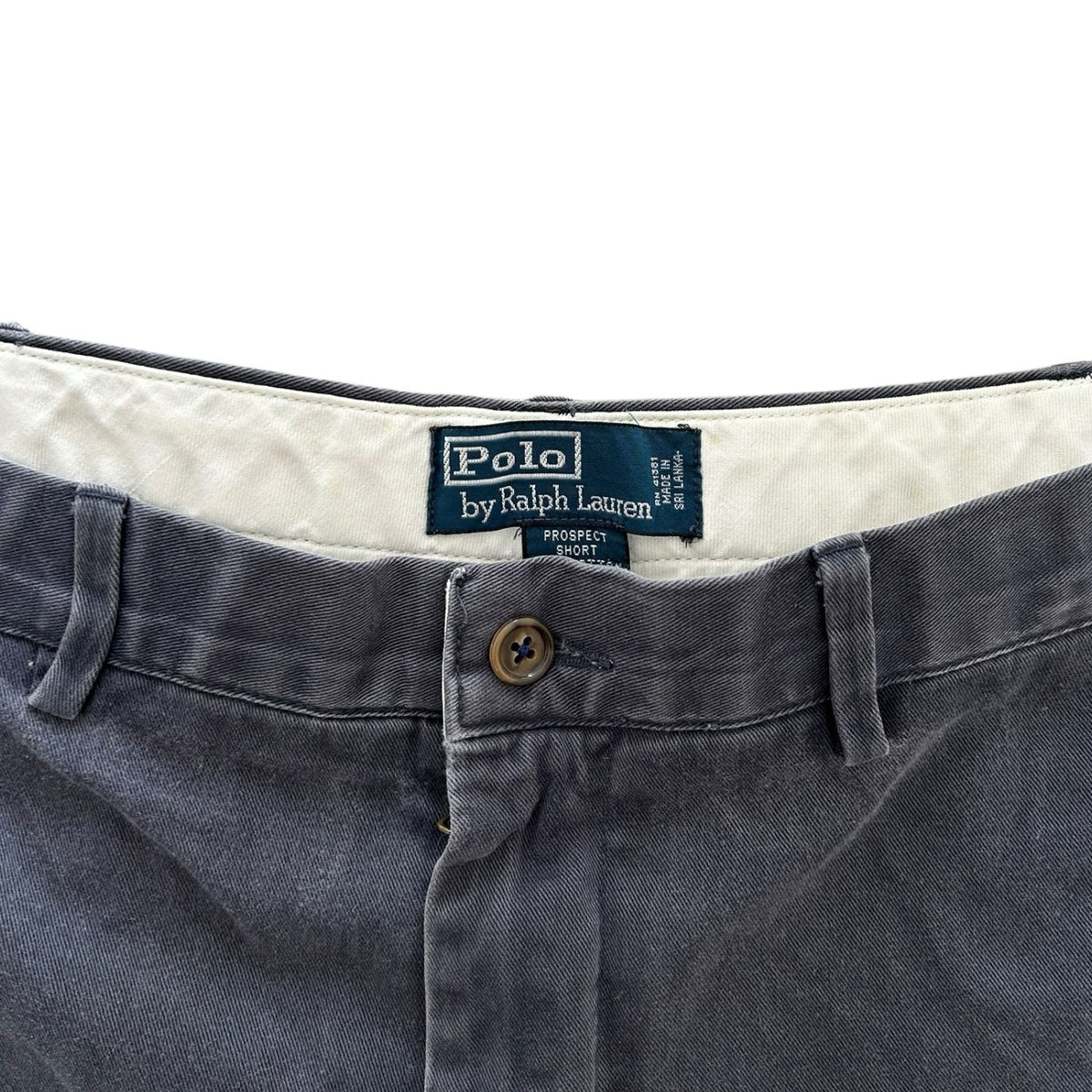 42" Ralph Lauren Washed Navy Chino Prospect Shorts