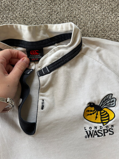Extra large Canterbury White London Wasps Rugby Shirt