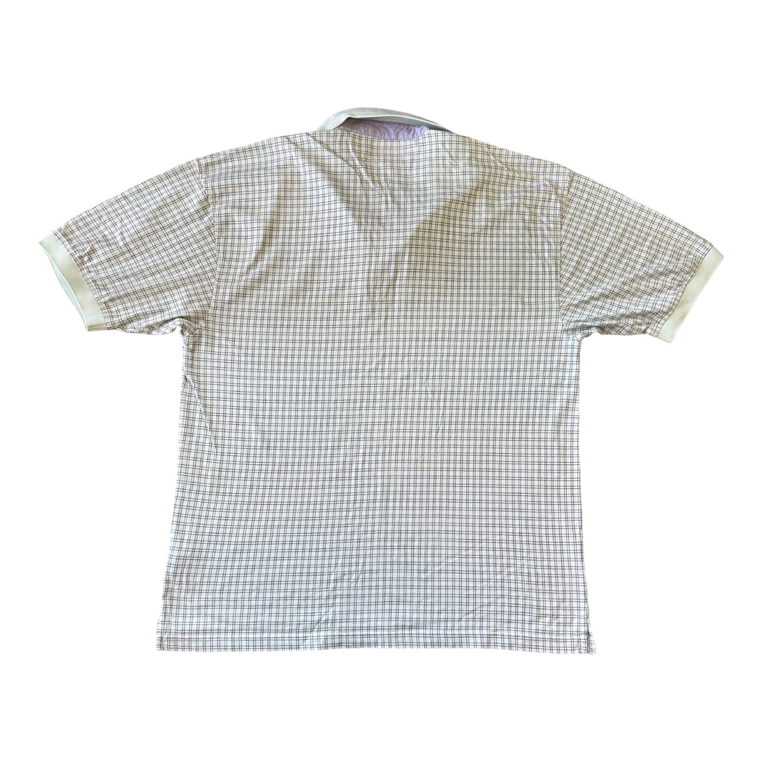 Large Tommy Hilfiger Mint Green Check Golf Polo Shirt