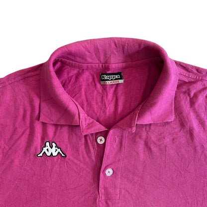 XXL Kappa Bright Pink Polo Shirt
