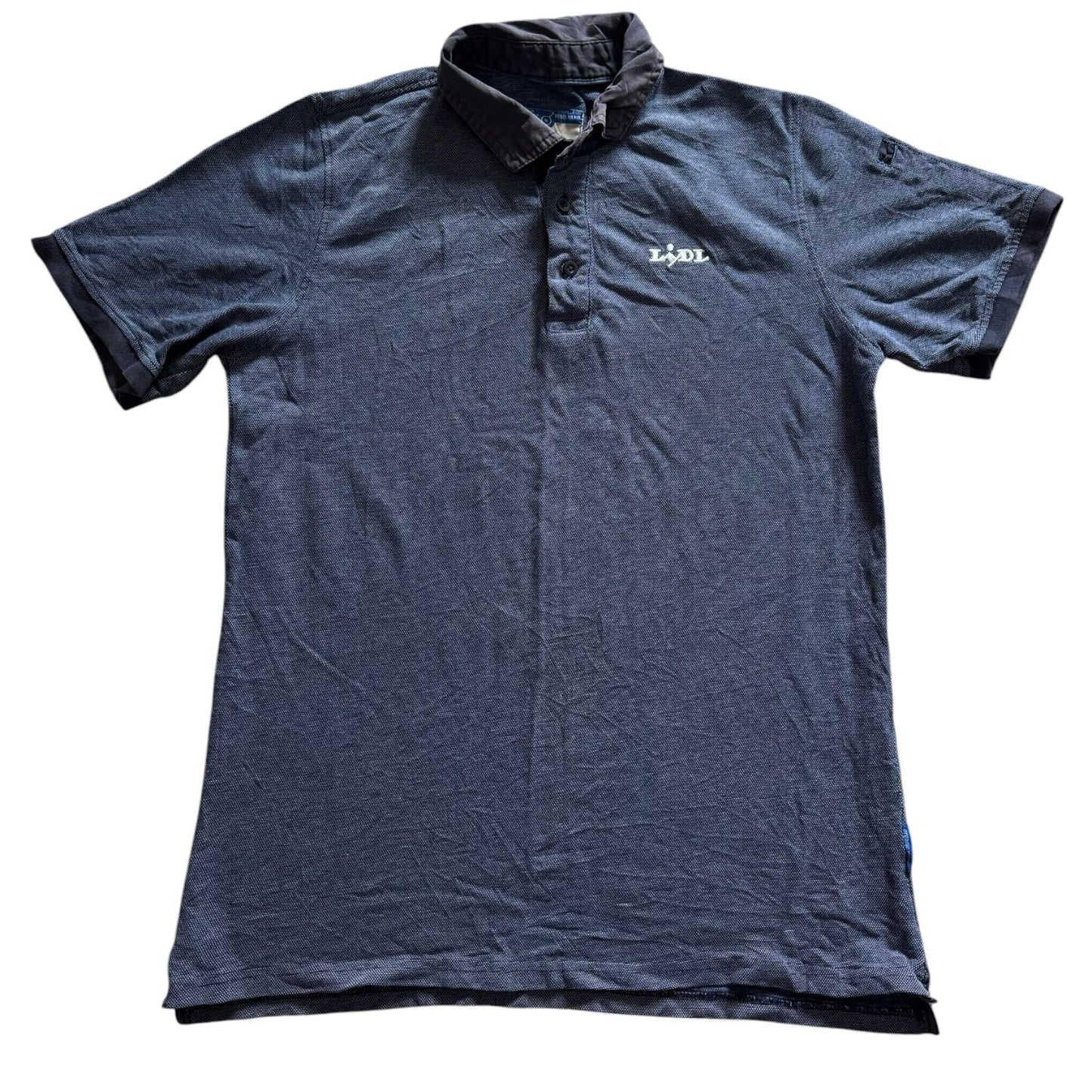 Medium Lidl Blue Polo Shirt