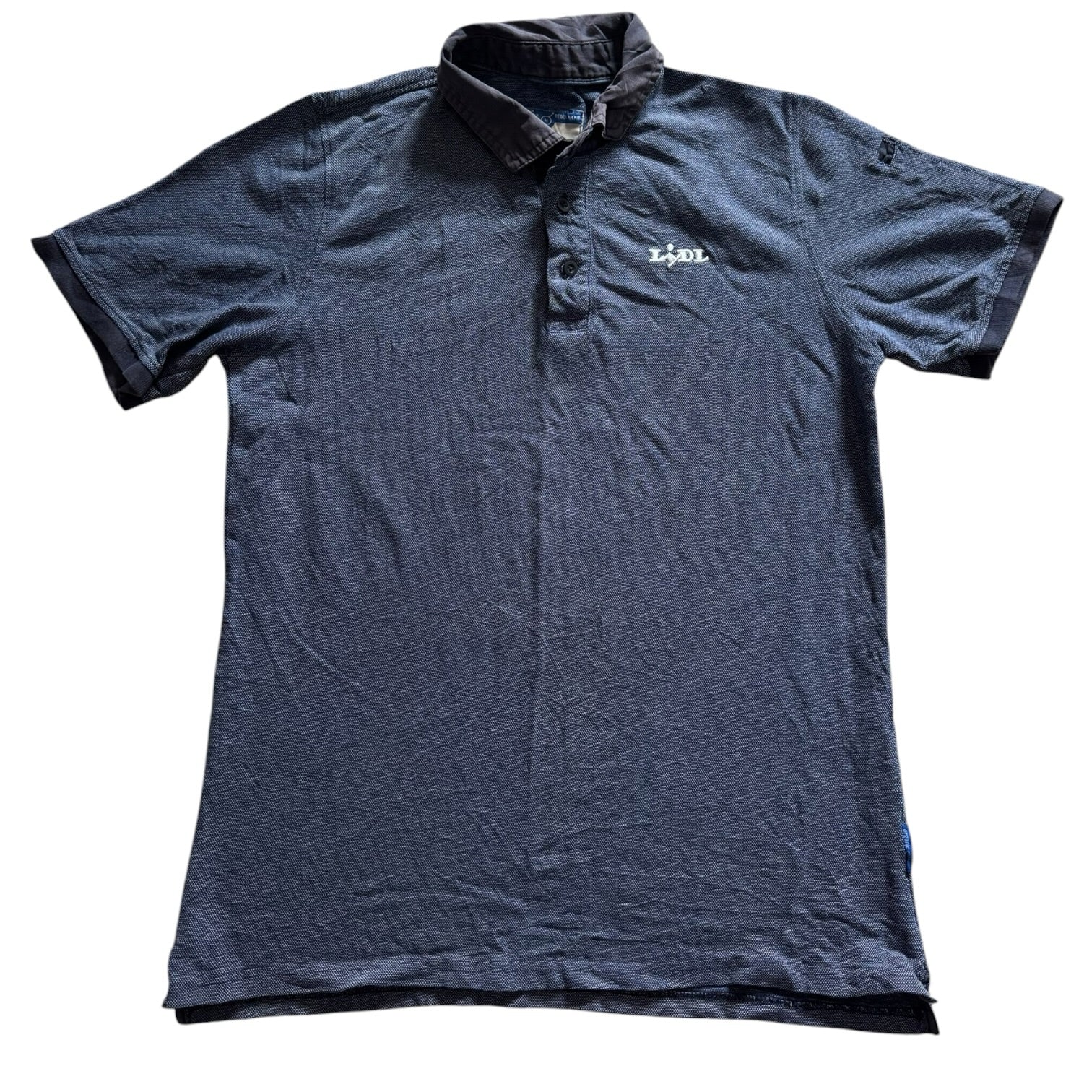 Medium Lidl Blue Polo Shirt