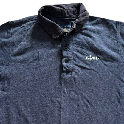 Medium Lidl Blue Polo Shirt