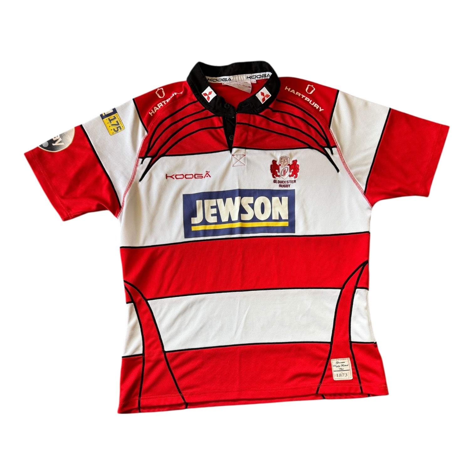 Extra large Kooga Red 2011 Gloucester Rugby Shirt