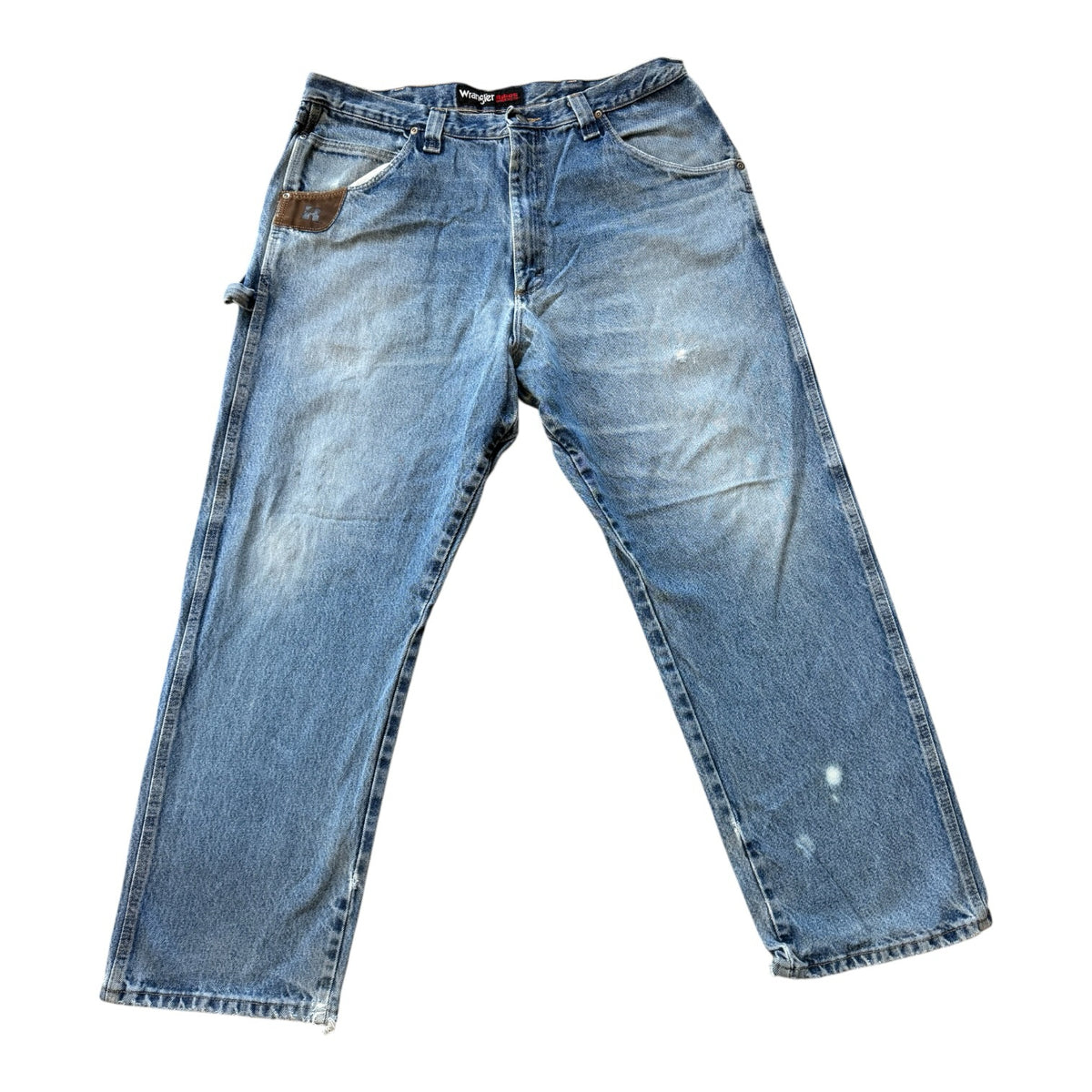 38/30 Wrangler Riggs Workwear Blue Denim Jeans
