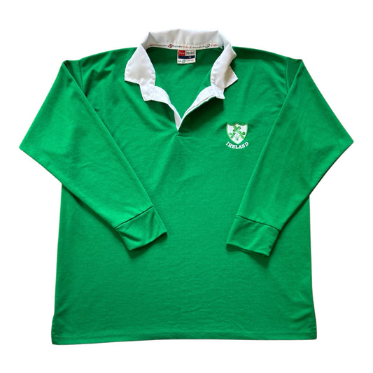 3XL New Model Green Ireland Rugby Shirt
