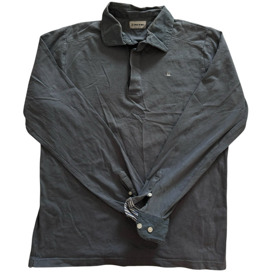 Large Serge Blanco Grey Rugby Shirt