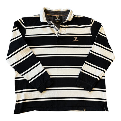 Large Guinness Black Rugby Shirts