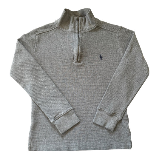 Aged 8 Ralph Lauren Grey 1/4 Zip