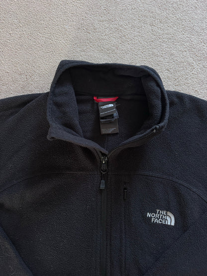 Woman's Large The North Face Black Full Zip Fleece
