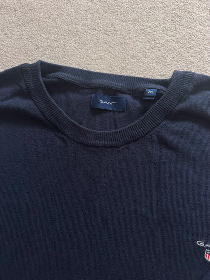 XXL Gant Navy Thin Sweatshirt