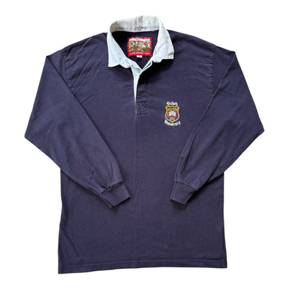 Medium Cotton Traders Navy Oxford University Rugby Shirt