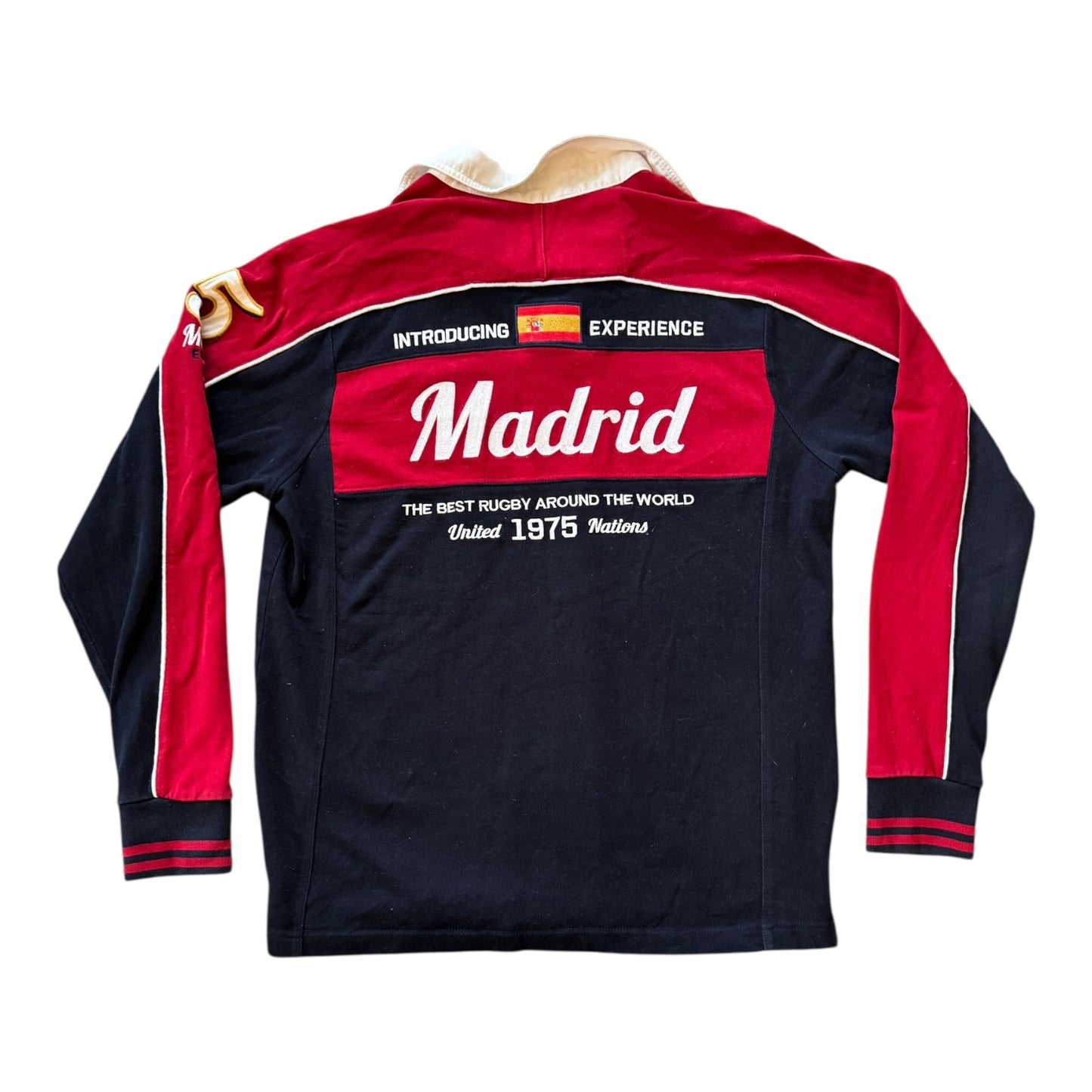Small Kevingston Navy Spanish Rugby Shirt