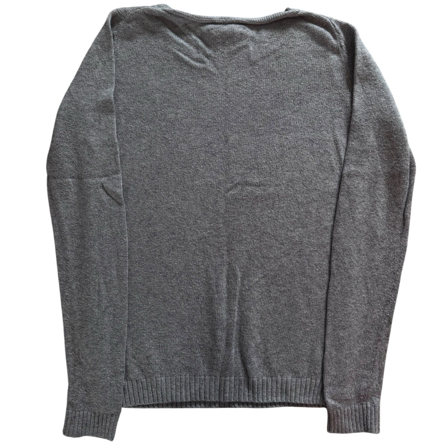 Small Tommy Hilfiger Grey Knitted Argyle Jumper