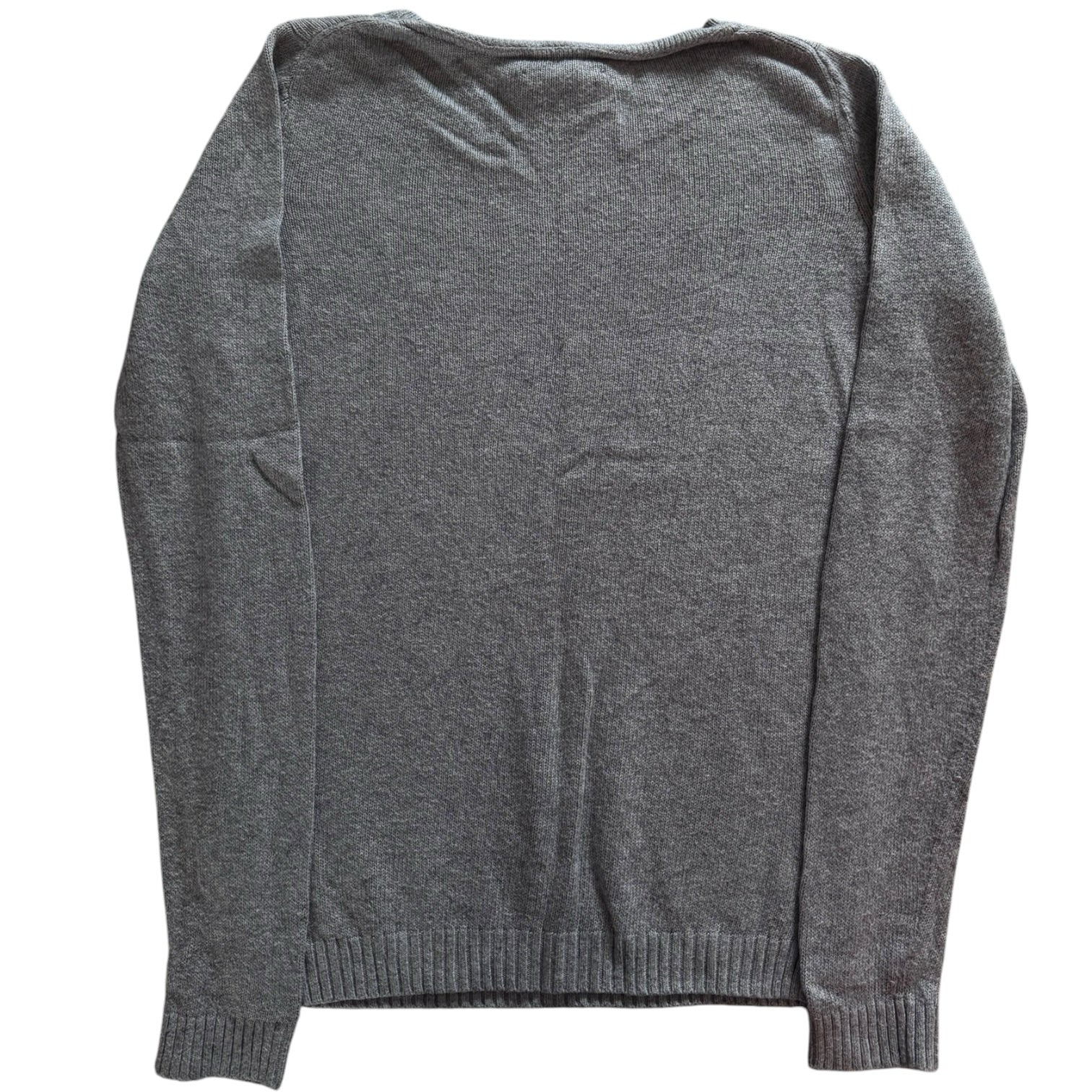 Small Tommy Hilfiger Grey Knitted Argyle Jumper