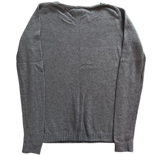 Small Tommy Hilfiger Grey Knitted Argyle Jumper